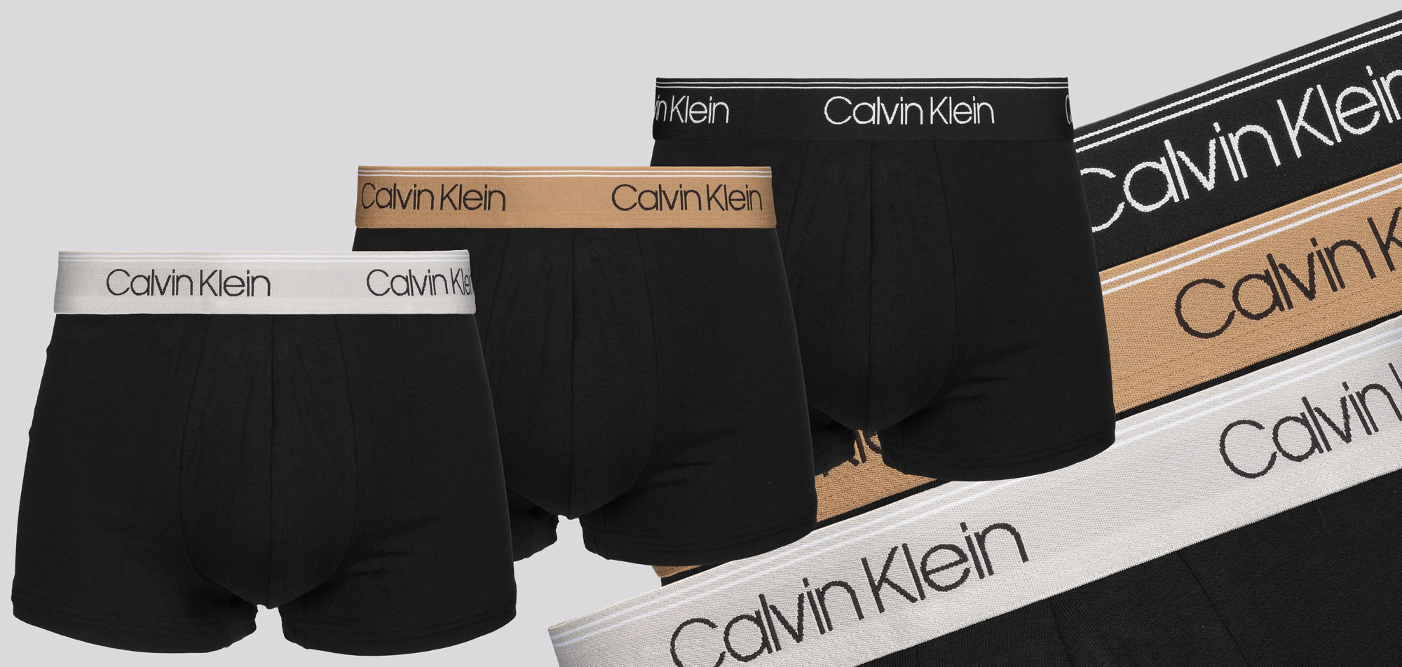 Calvin klein clearance microfiber stretch trunk