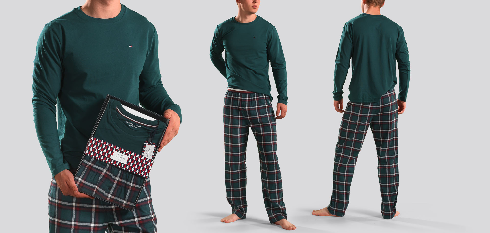 Tommy Hilfiger Pyjama Yourunderwearstore PJ Pant Set LS 995 
